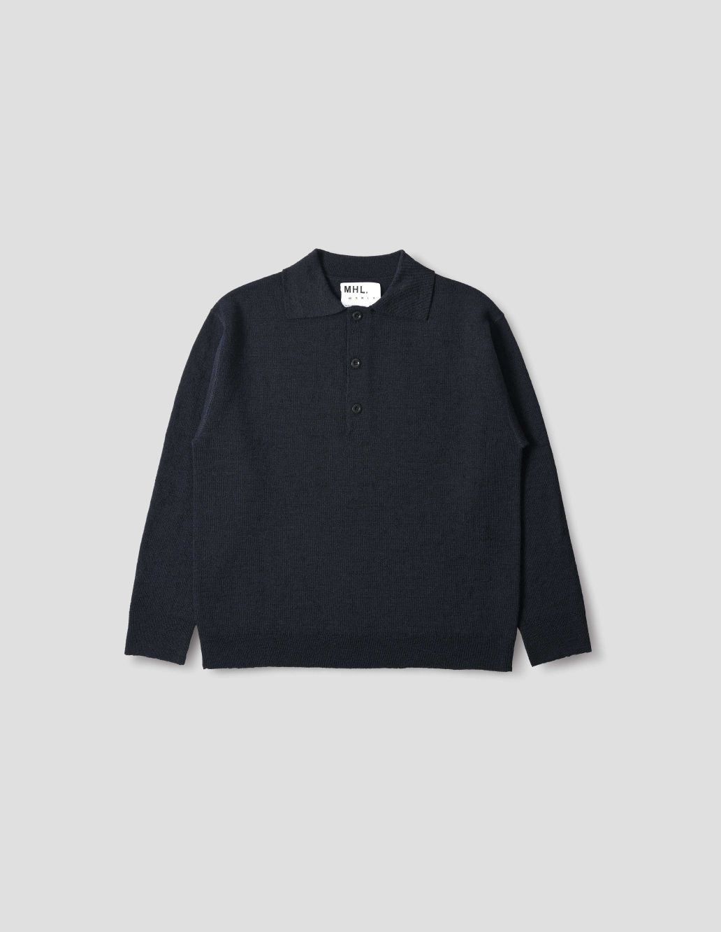 MHL. OVERSIZED KNITTED POLO