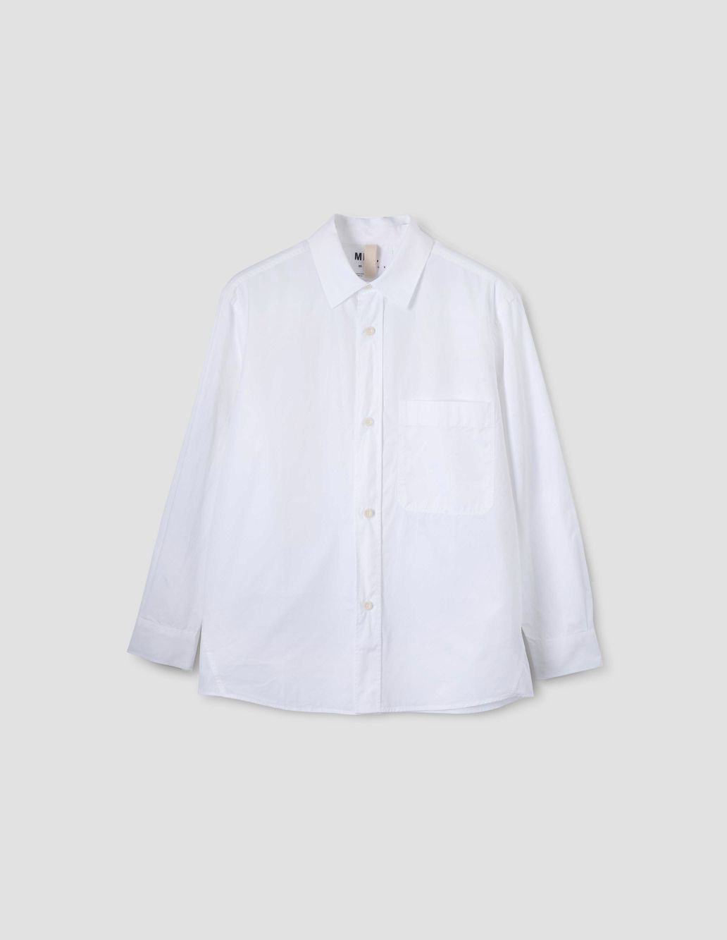 MARGARET HOWELL - White compact cotton poplin shirt | MHL. by