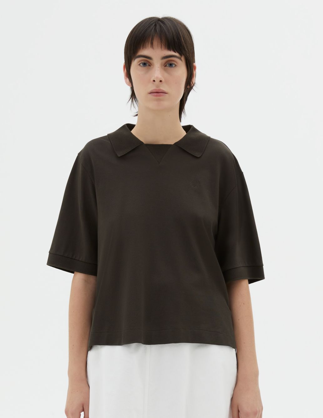 MARGARET HOWELL - Assam cotton pique Fred Perry polo shirt 