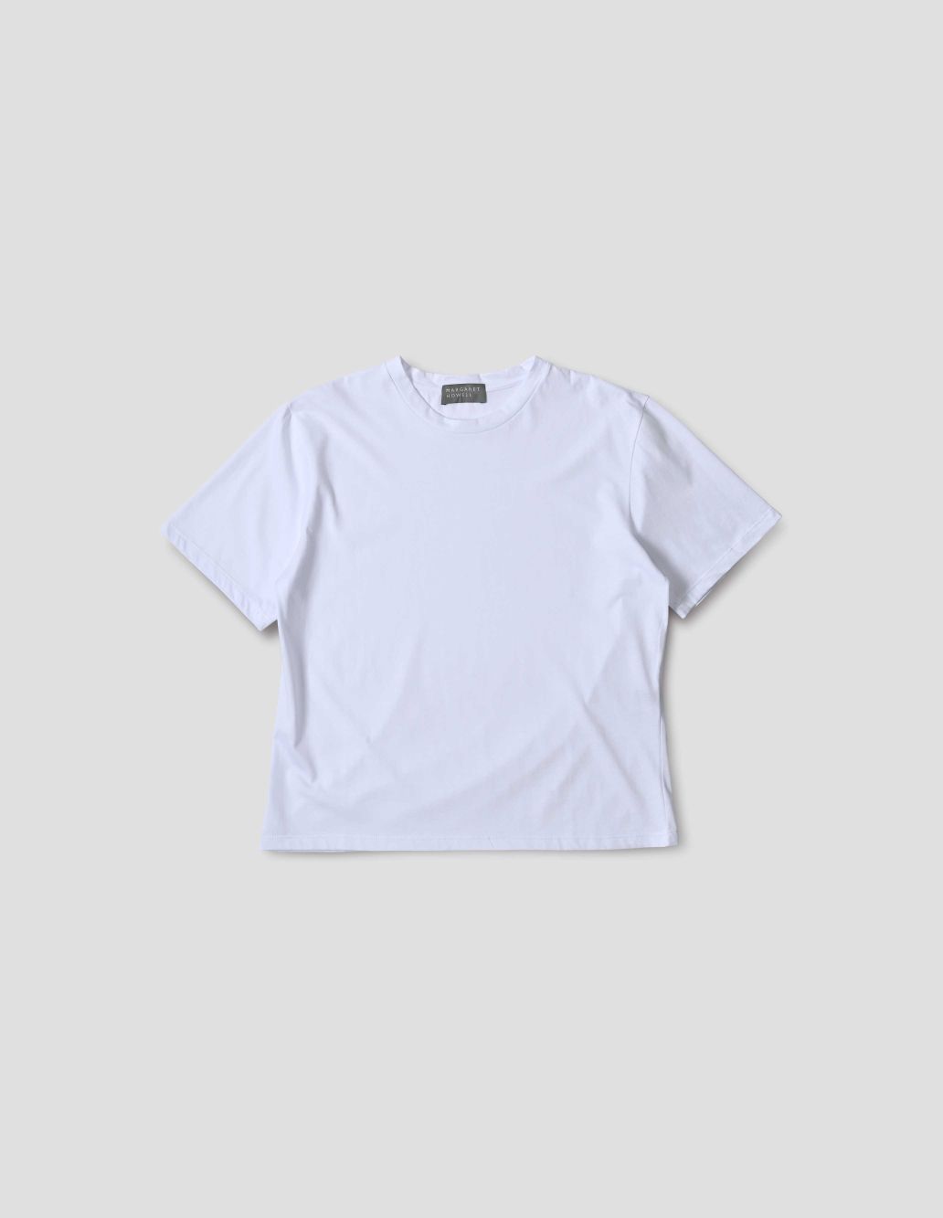 MARGARET HOWELL - White Egyptian Cotton White T shirt