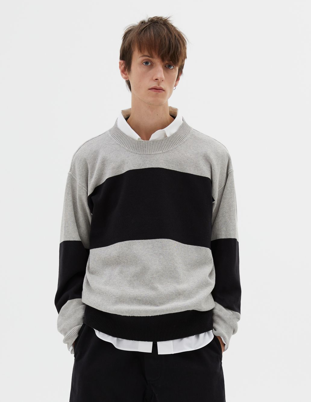 MHL. BLOCK STRIPE JUMPER