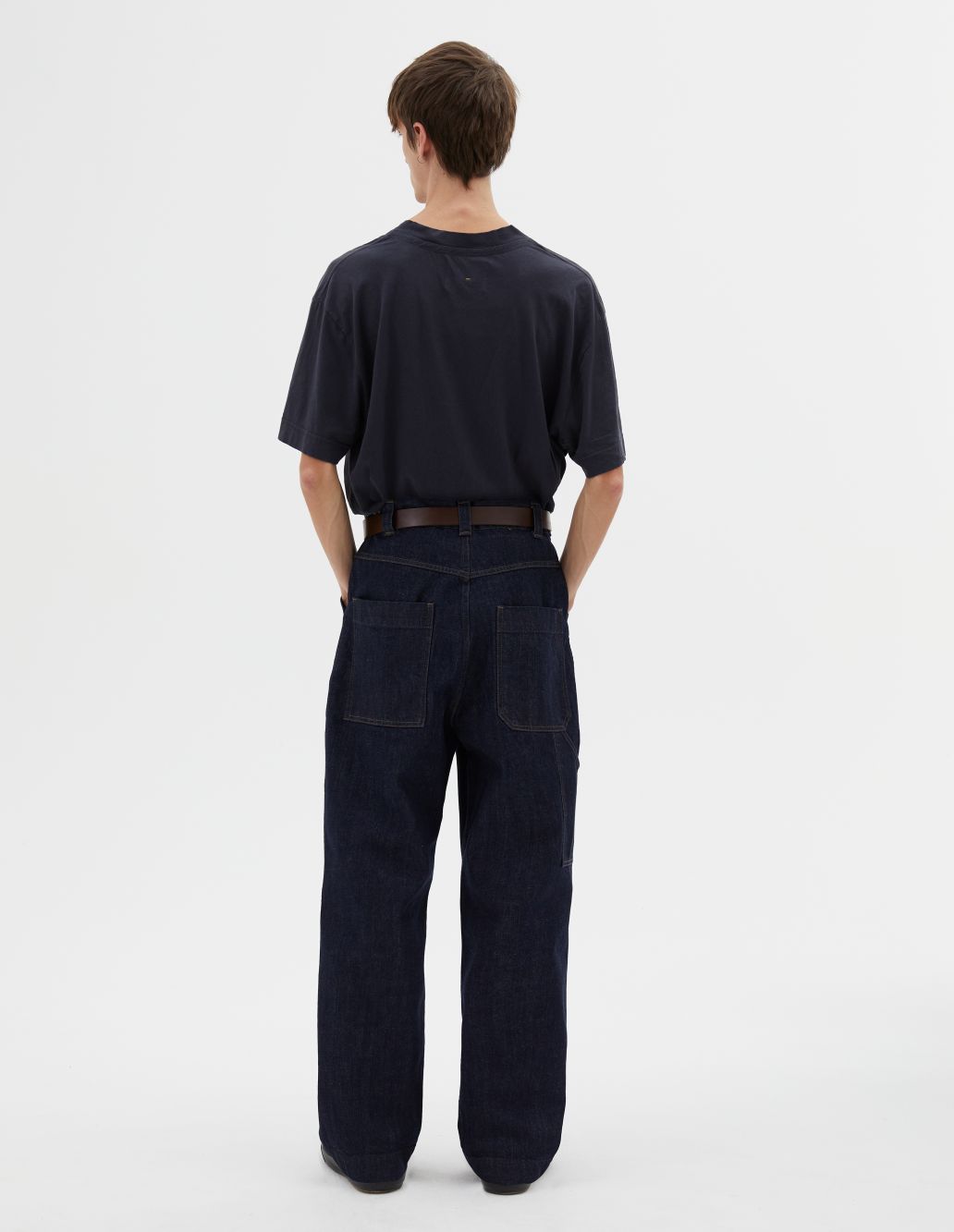 MARGARET HOWELL - Indigo denim twill carpenters jean | MHL. by 