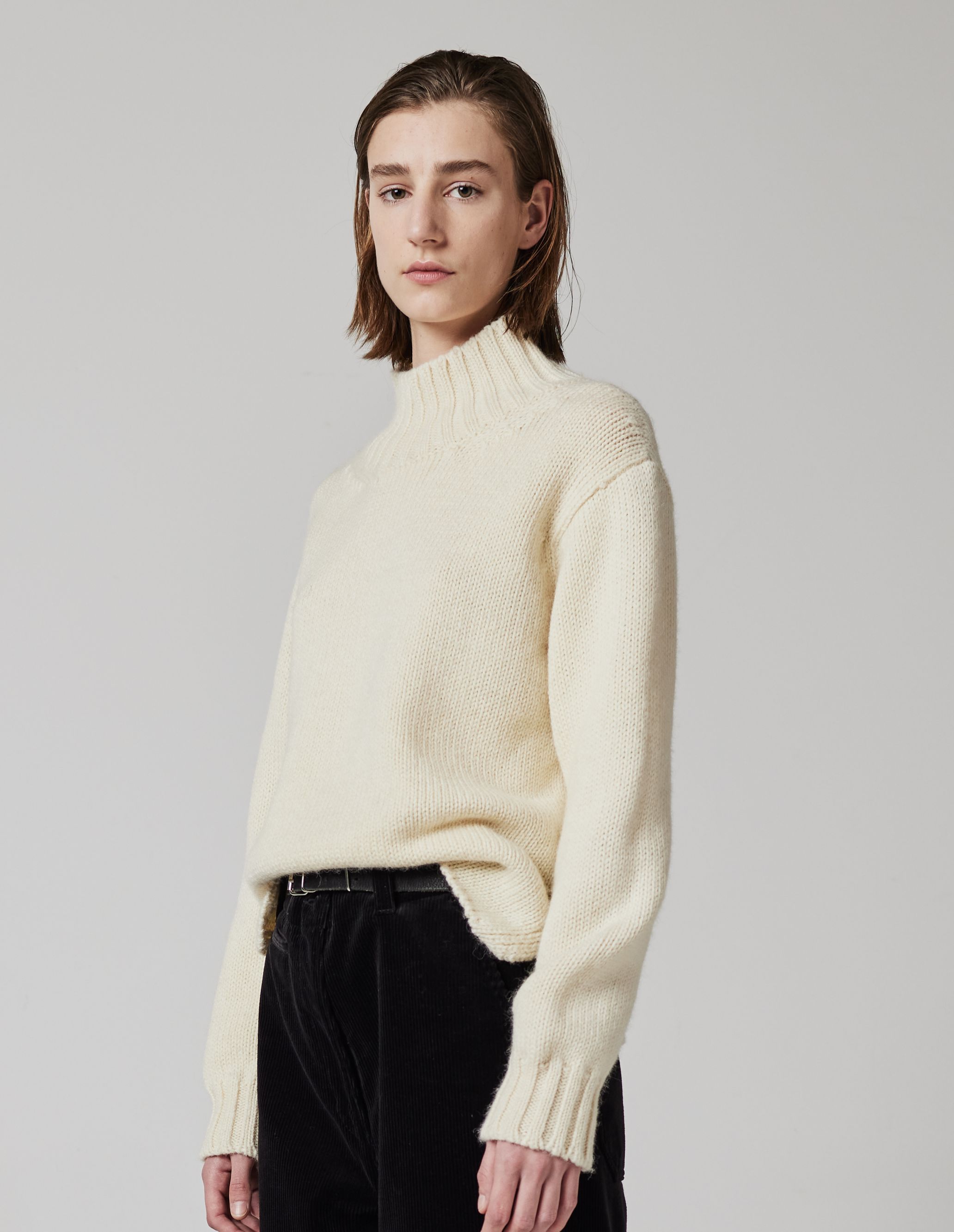 2021AW MARGARET HOWELL NATURAL WOOL-