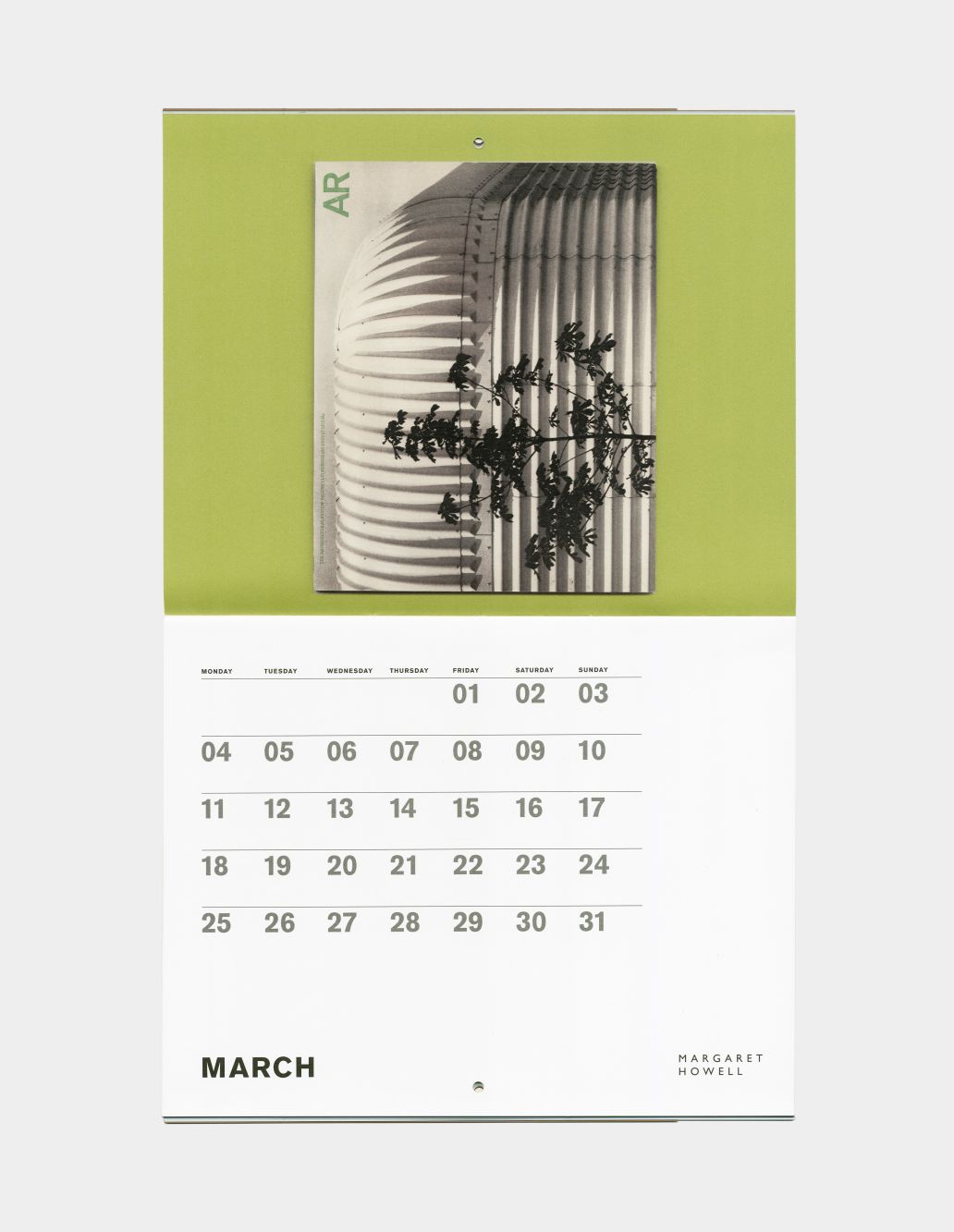 CALENDAR 2024 THE ARCHITECTURAL REVIEW COVERS 1961 - 1979 - 文房具