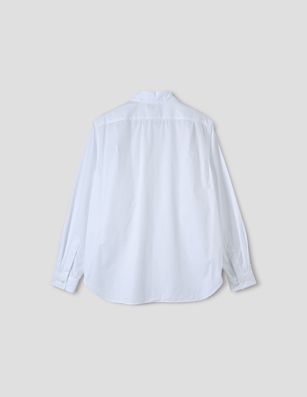 MARGARET HOWELL - White plain cotton poplin shirt | Margaret Howell
