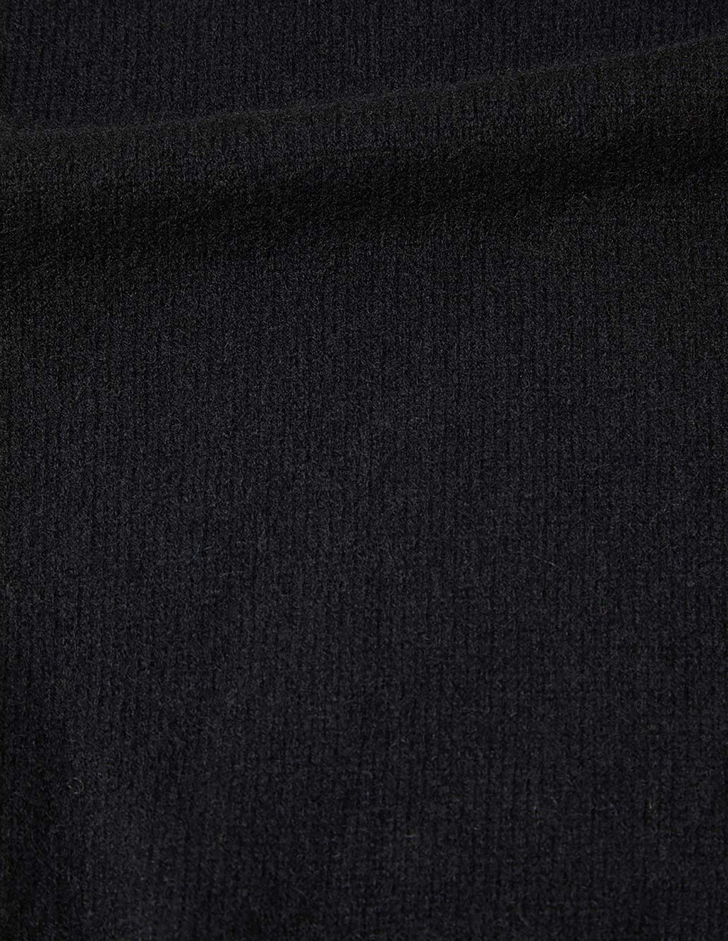 MARGARET HOWELL - Black cashmere integral V neck slipover