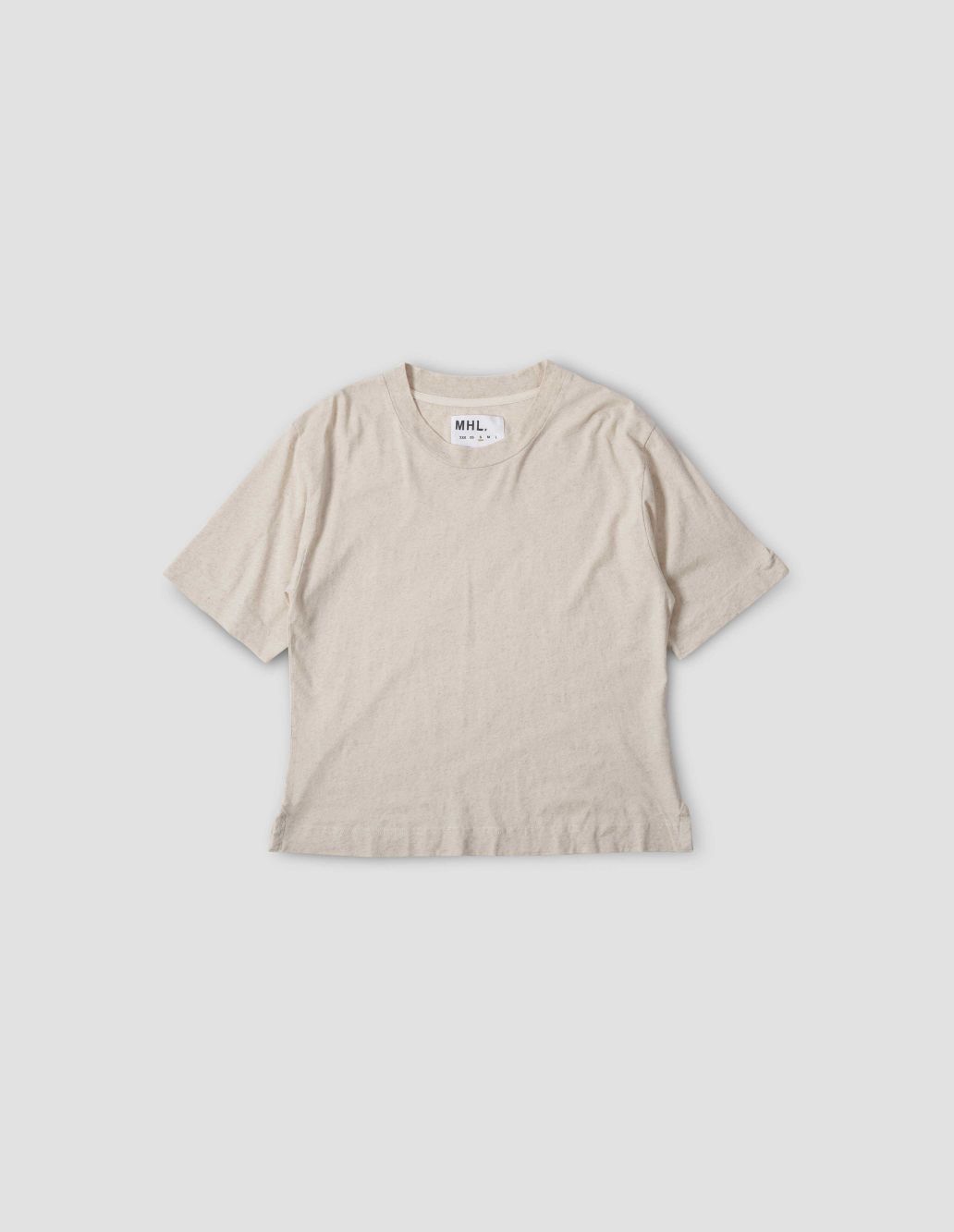MARGARET HOWELL - Natural cotton linen T shirt | MHL. by Margaret 