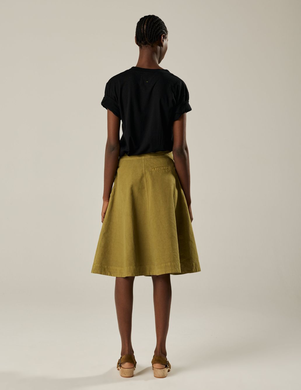 MHL. PATCH POCKET CIRCLE SKIRT