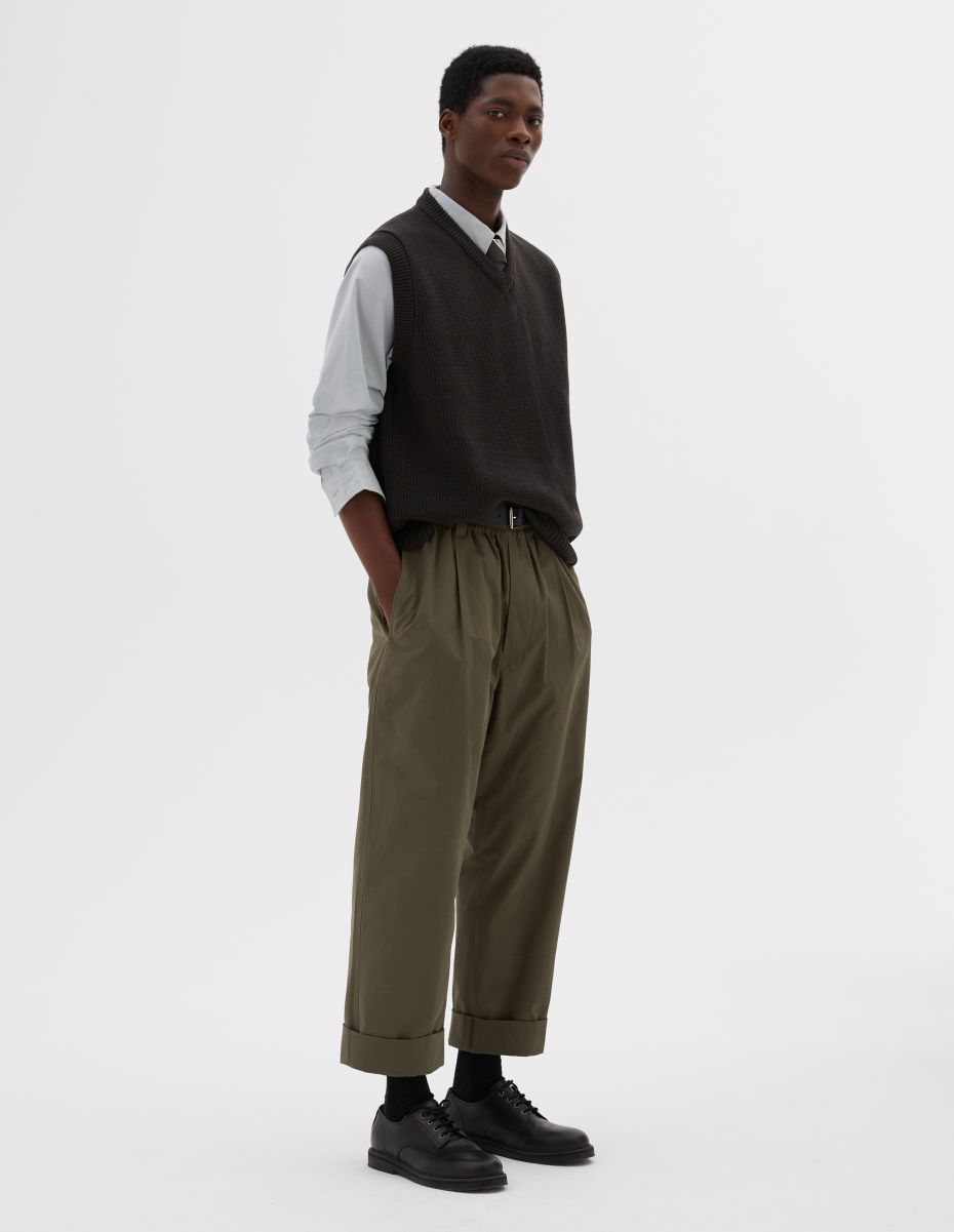 Linen Blend Relaxed Fit Trousers | UNIQLO GB