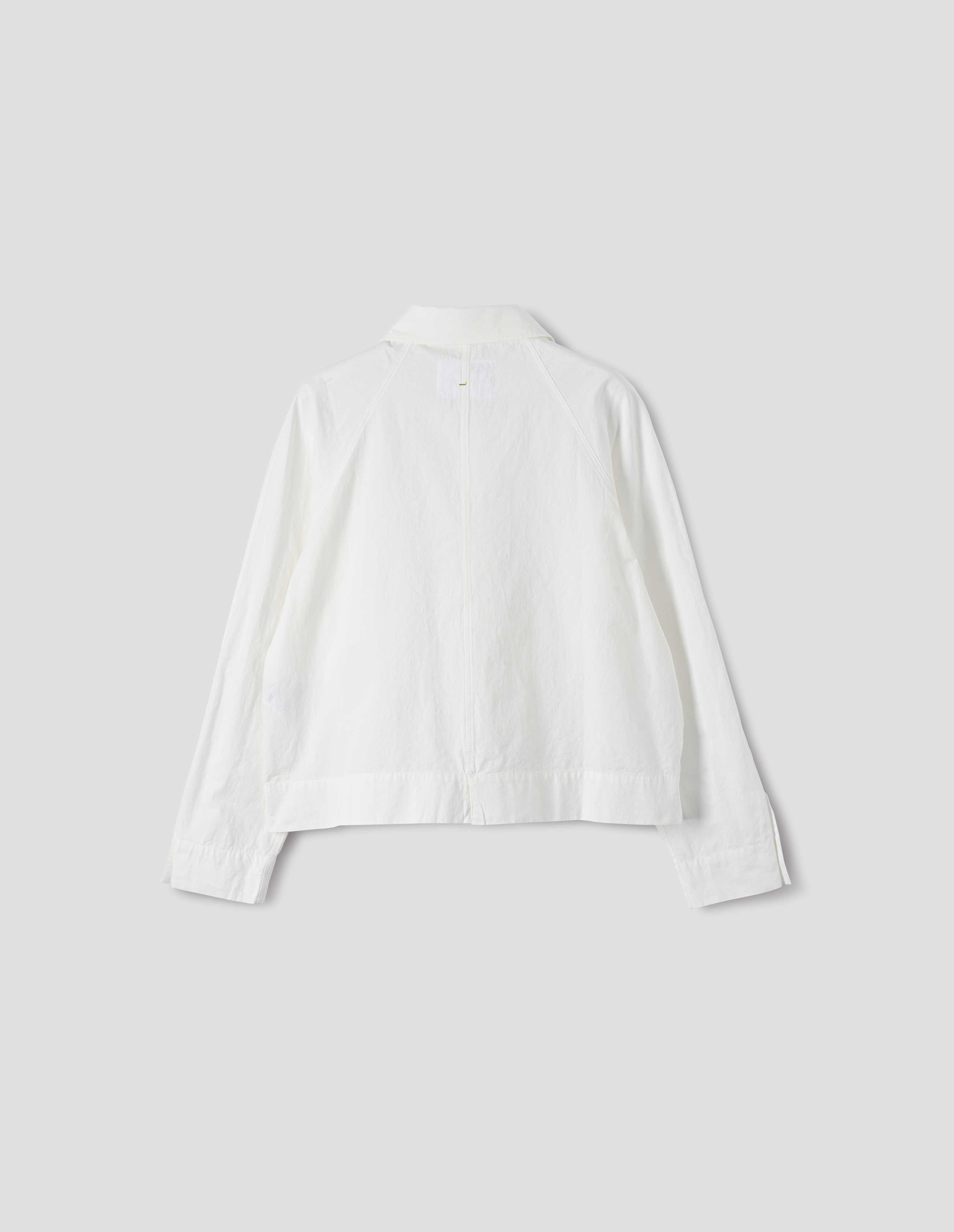 MARGARET HOWELL - White cotton linen cropped shirt | MHL. by Margaret ...