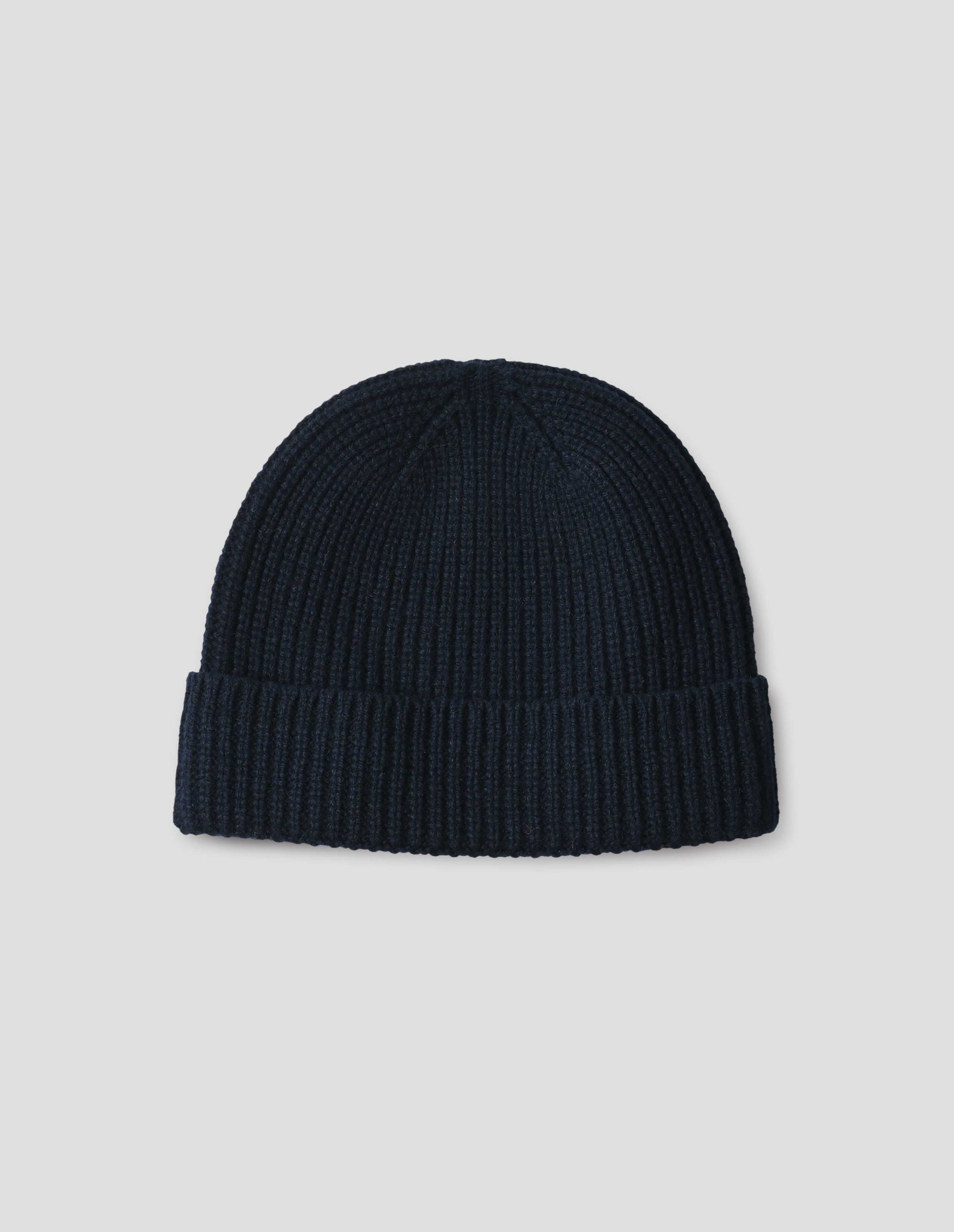 RIB TRIM BEANIE