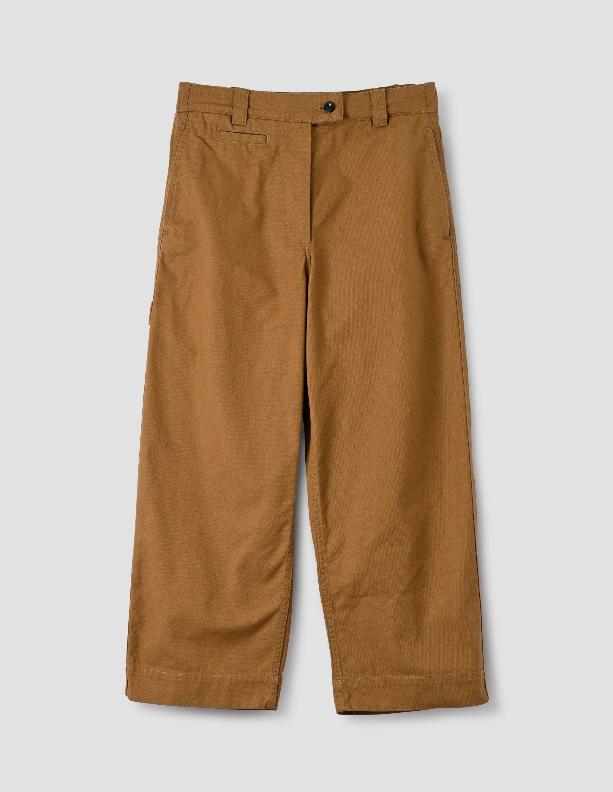 MARGARET HOWELL - Tobacco cotton carpenters trouser | MHL. by 