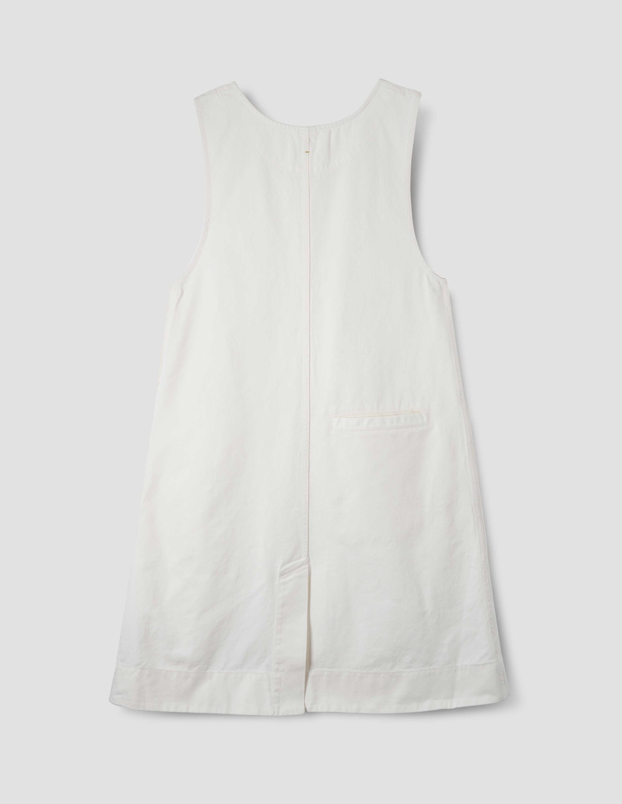 MARGARET HOWELL - Off white cotton day dress | MHL. by Margaret Howell