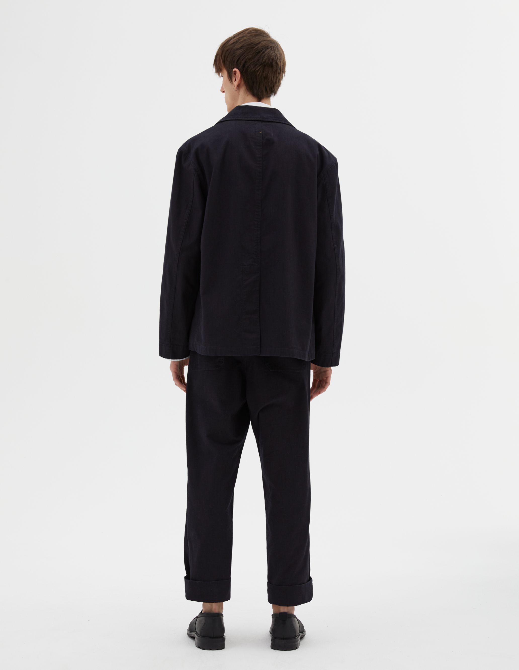 MARGARET HOWELL - Indigo twill flap pocket blazer | MHL. by Margaret Howell